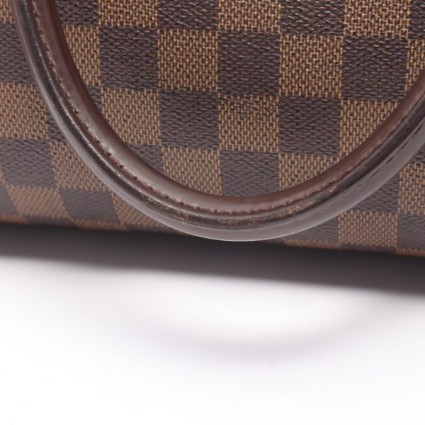 5 Louis Vuitton Rivera MM Damier Ebene Handbag Brown