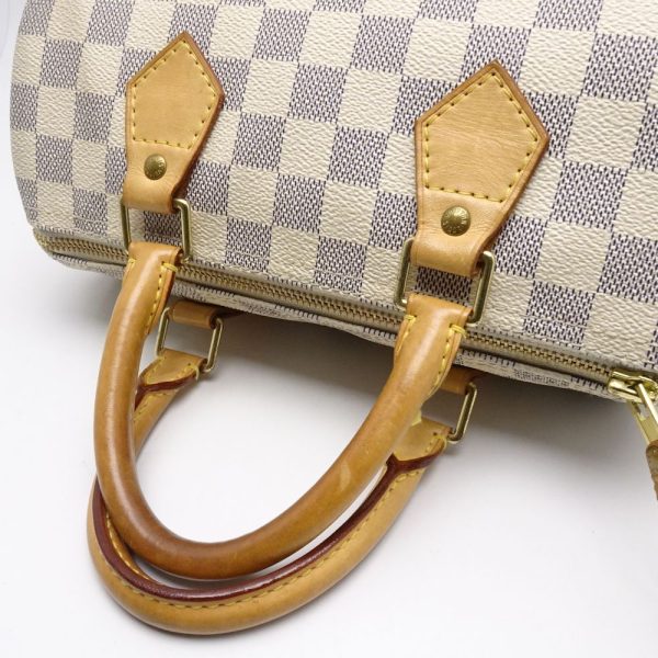 5 Louis Vuitton Damier Azur Speedy 25 Boston Bag