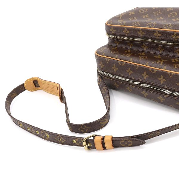 5 Louis Vuitton Monogram Nile Shoulder Bag Brown Gold Hardware