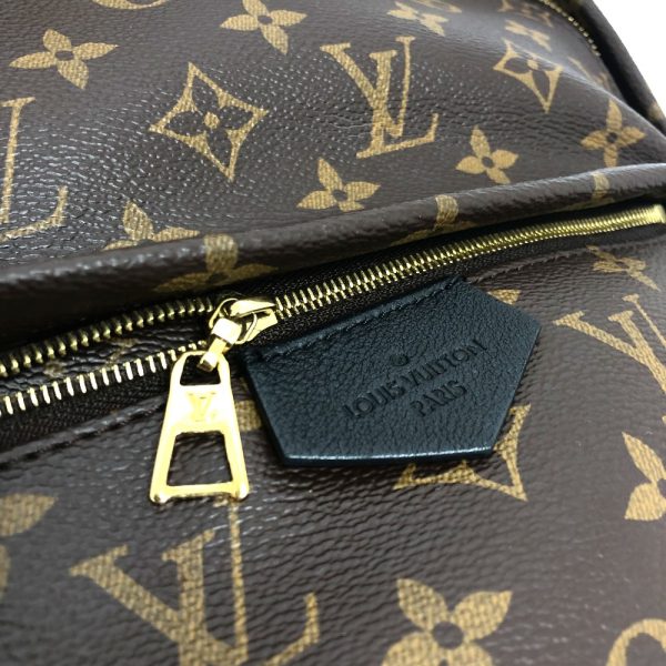 5 Louis Vuitton Monogram Palm Springs Backpack MM Rucksack Brown