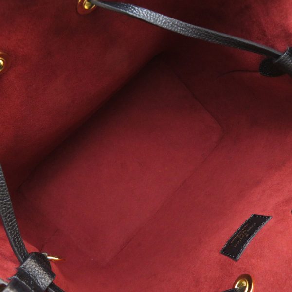 5 Louis Vuitton Neonoe MM Bicolor Black Beige Shoulder Bag Amplant