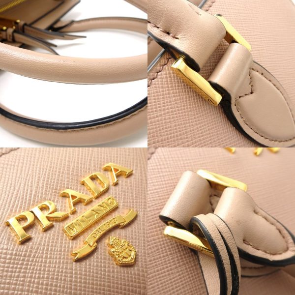 5 Prada Handbag Crossbody Cipria Pink Beige