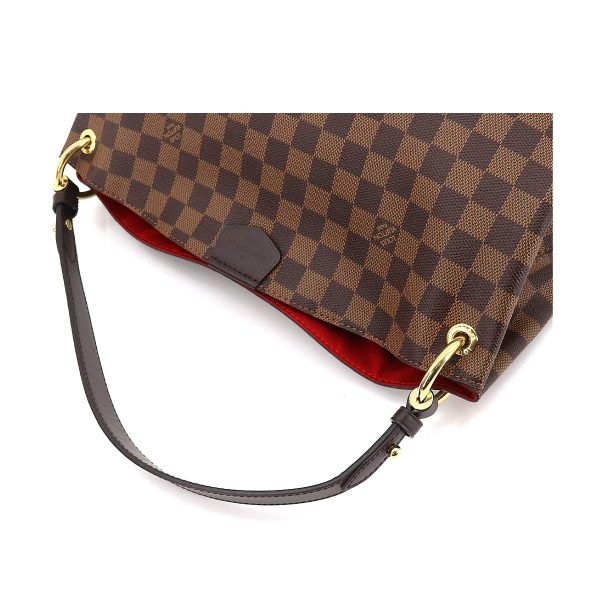 5 Louis Vuitton Damier Graceful PM Shoulder Bag Ebene