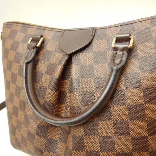 5 Louis Vuitton Damier Sienna PM Ebene 2WAY Bag Brown