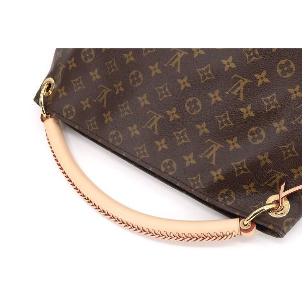 5 Louis Vuitton Monogram Artsy MM Shoulder Bag Brown Gold Hardware