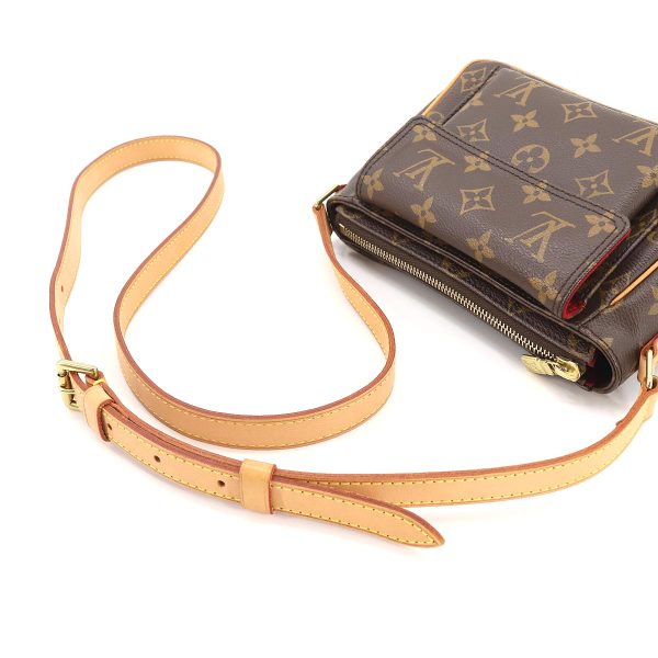 5 Louis Vuitton Monogram Viva Cite PM Shoulder Bag Brown Gold Hardware