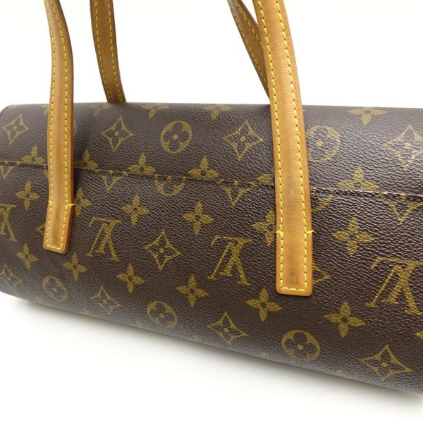 5 Louis Vuitton Monogram Sonatine Brown Handbag