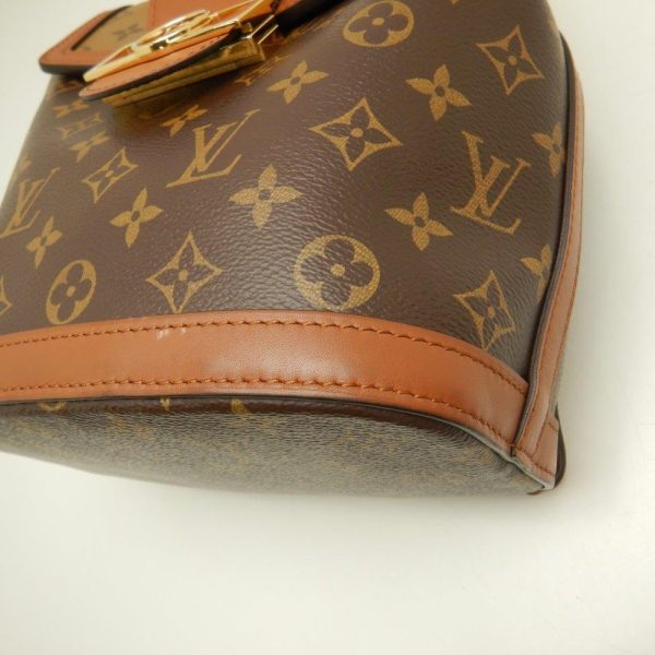 5 Louis Vuitton Monogram Reverse Dauphine Backpack Brown