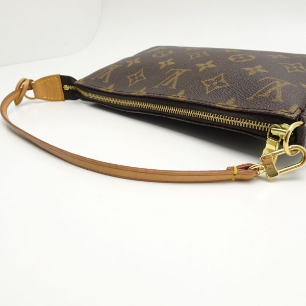 5 Louis Vuitton Monogram Pochette Accessoire Brown Accessory Pouch