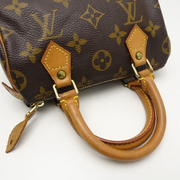 5 Louis Vuitton Monogram Mini Speedy Brown Mini Bag Pouch