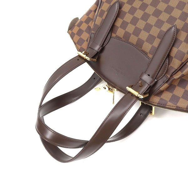 5 Louis Vuitton Damier Verona MM Shoulder Bag Ebene Gold Hardware