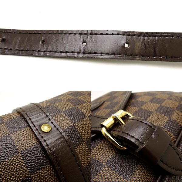 5 Louis Vuitton Damier Saumur 30 Ebene Diagonal Brown