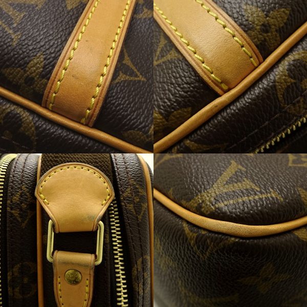 5 Louis Vuitton Monogram Reporter PM Brown