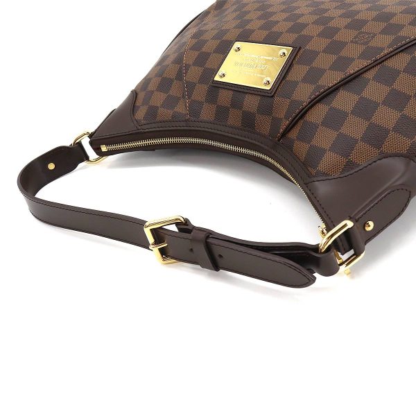 5 Louis Vuitton Damier Thames GM Shoulder Bag Ebene Gold Metal Fittings