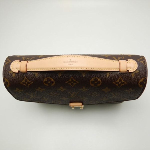 5 Louis Vuitton Monogram Pochette Metis MM Brown 2WAY Bag