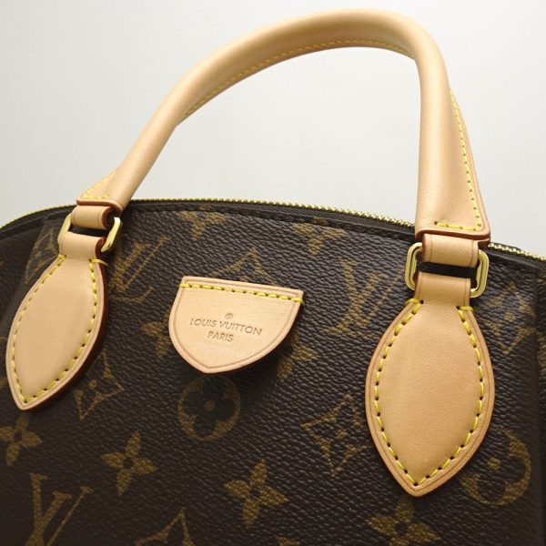 5 Louis Vuitton Monogram Rivory PM Brown 2WAY Bag