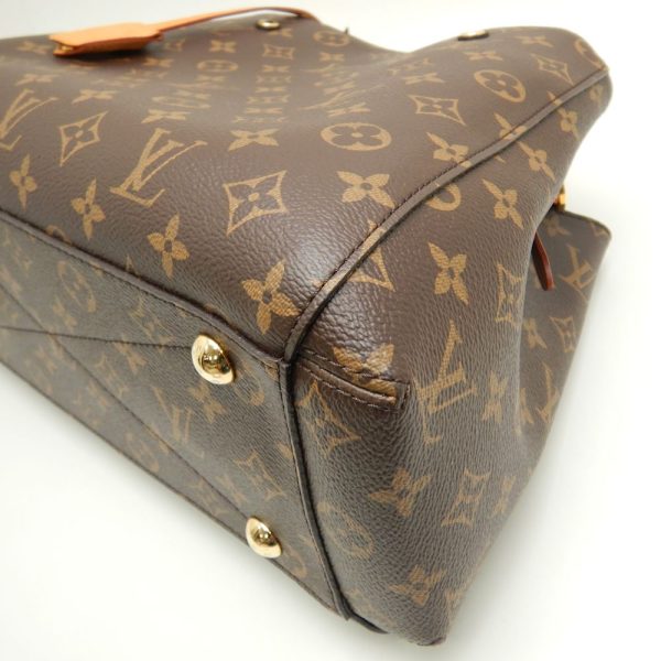 5 Louis Vuitton Monogram Montaigne MM Brown 2WAY Bag