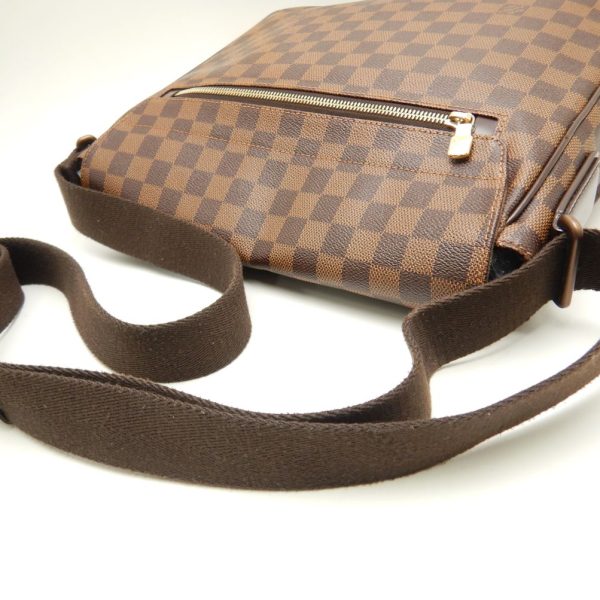 5 Louis Vuitton Damier Naviglio MM Ebene Diagonal Shoulder Brown