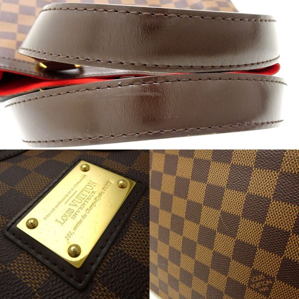 5 Louis Vuitton Damier Hampstead PM Ebene Tote Bag Brown