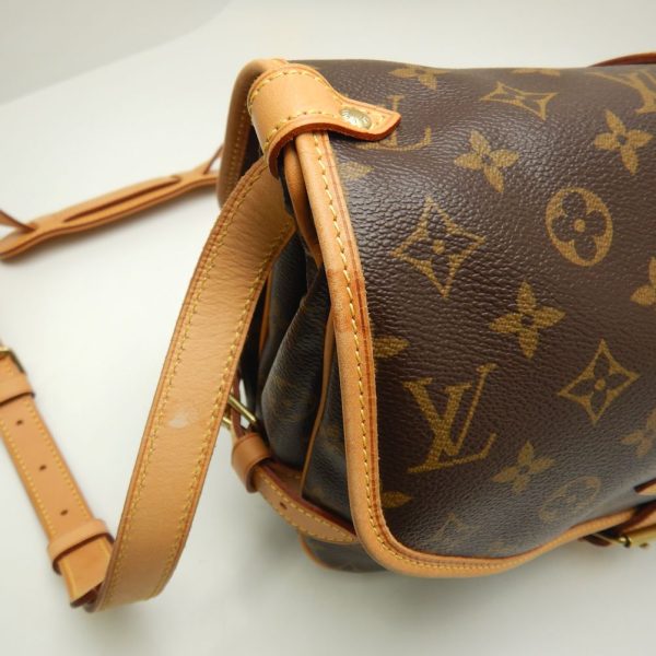 5 Louis Vuitton Monogram Saumur 30 Brown Diagonal Shoulder Bag