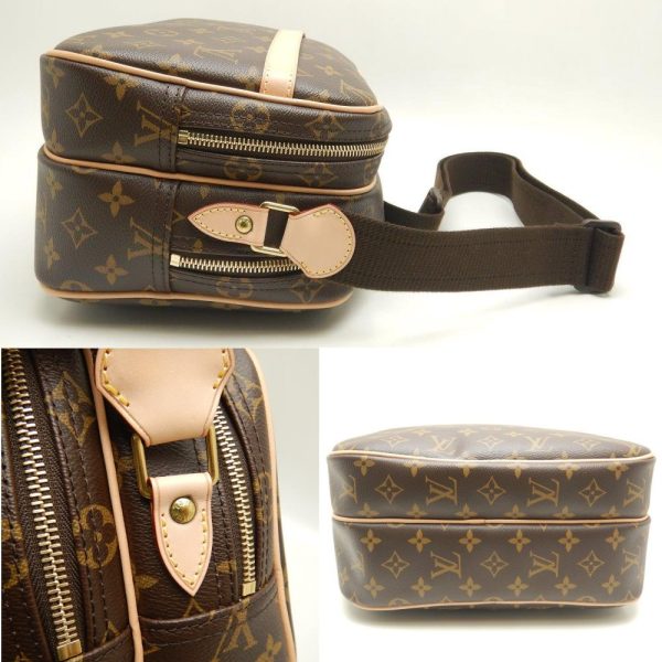 5 Louis Vuitton Monogram Reporter PM Brown Diagonal Shoulder