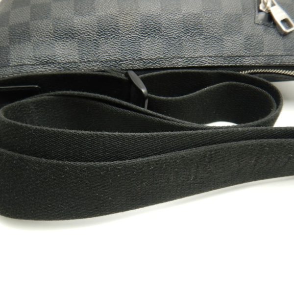 5 Louis Vuitton Damier Graphite Mick PM Diagonal Shoulder