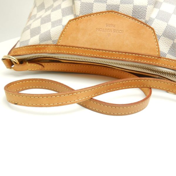 5 Louis Vuitton Damier Azur Siracusa PM Diagonal Shoulder Bag