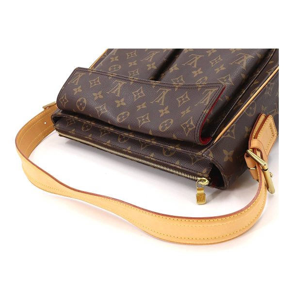 5 Louis Vuitton Monogram Viva Cite GM Shoulder Bag Brown