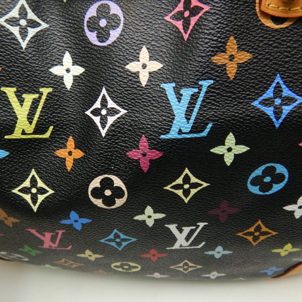 5 Louis Vuitton Multicolor Greta Noir Shoulder Bag