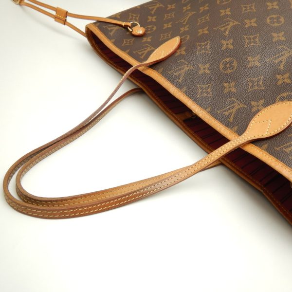 5 Louis Vuitton Monogram Neverfull MM Pivoine Tote Bag