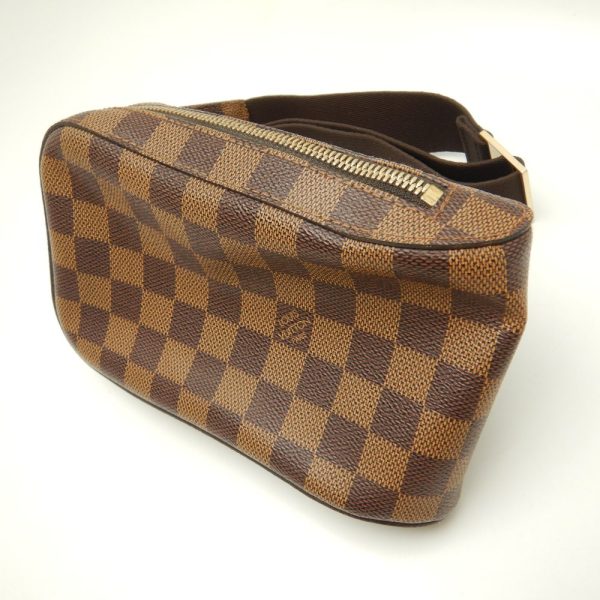 5 Louis Vuitton Damier Jeronimos Ebene Body Bag Brown