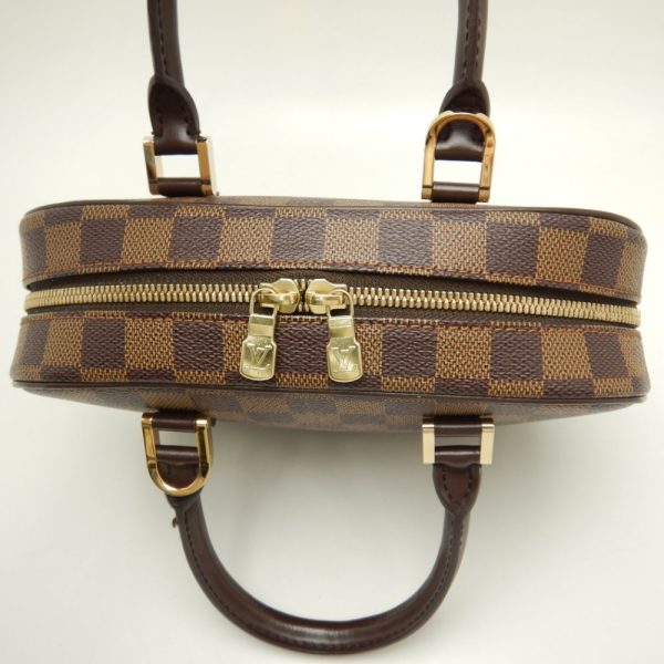 5 Louis Vuitton Damier Sarria Mini Ebene Handbag Brown