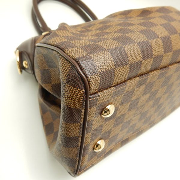 5 Louis Vuitton Damier Trevi PM Ebene 2WAY Bag Brown