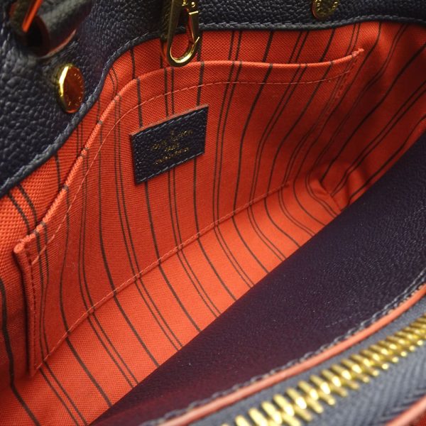 5 Louis Vuitton Emplant Montaigne BB Marine Rouge 2WAY Bag