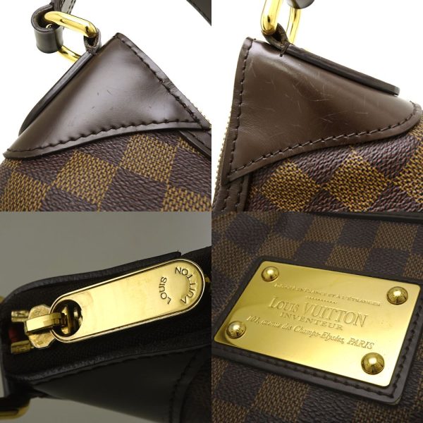 5 Louis Vuitton Damier Thames PM Ebene Shoulder Bag Brown