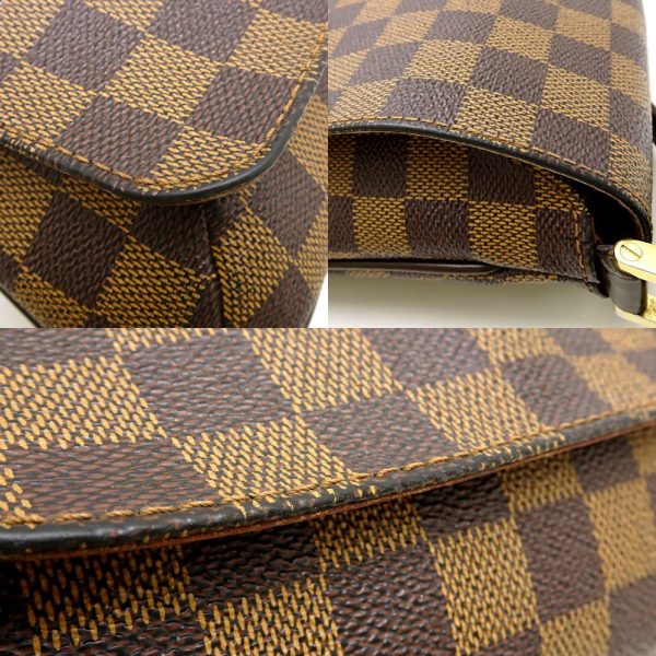 5 Louis Vuitton Damier Musette Salsa Ebene Shoulder Brown