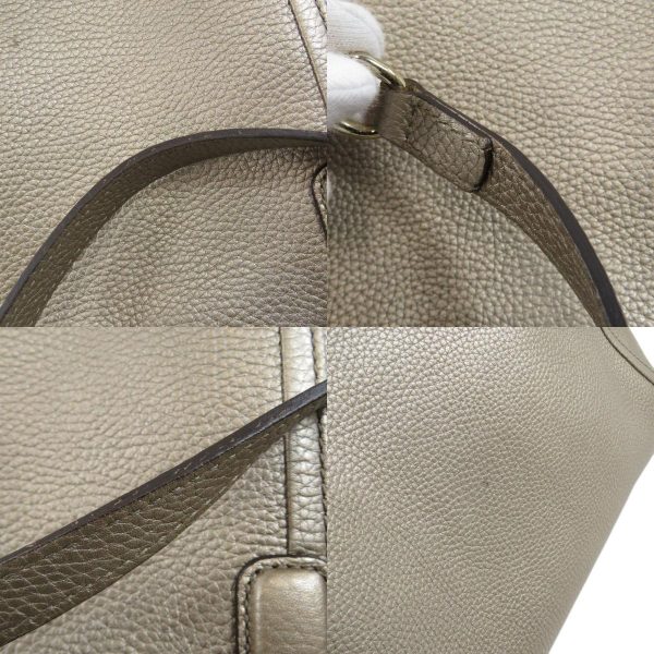 55205002 12 combine Gucci Soho 2way Shoulder Bag Leather Beige