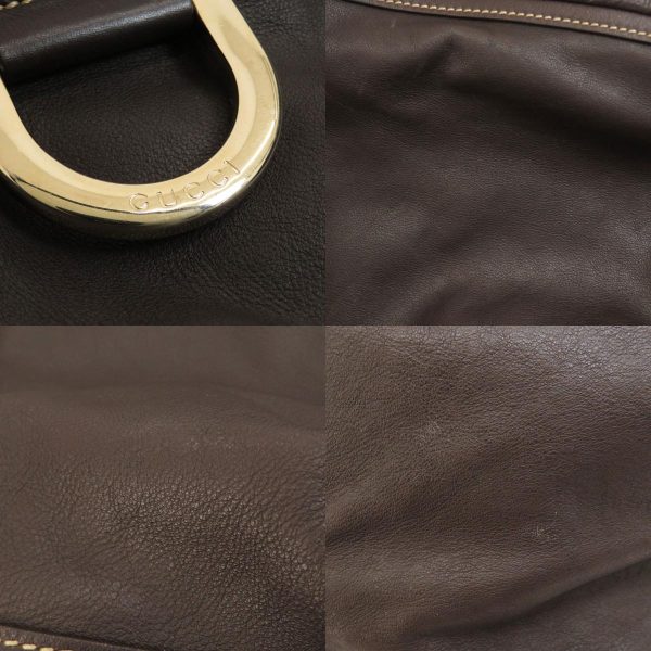 55314060 19 combine Gucci Abbey Tote Bag Leather Brown