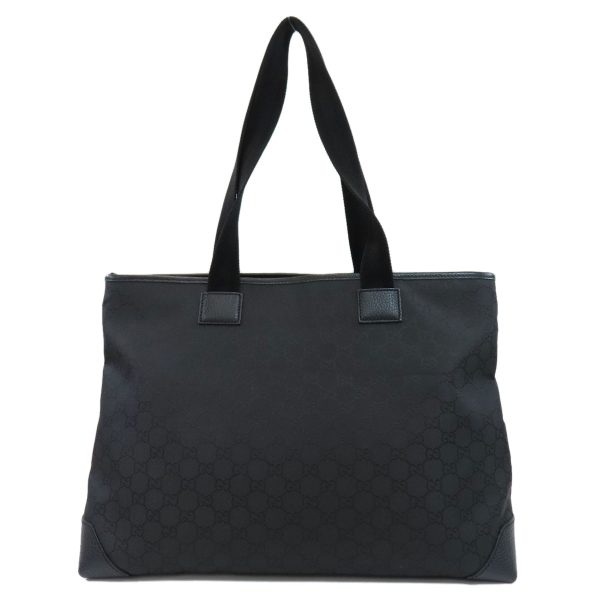 55314348 2 Gucci GG Outlet Tote Bag Canvas Black