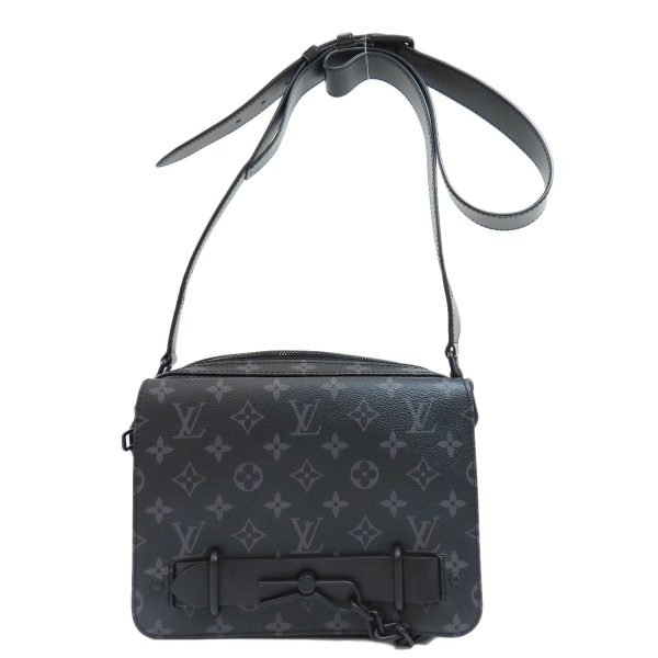 55327030 1 Louis Vuitton Steamer Messenger Shoulder Bag Monogram Eclipse