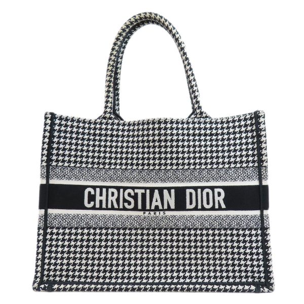 55327044 1 Christian Dior Book Tote Bag Canvas Black