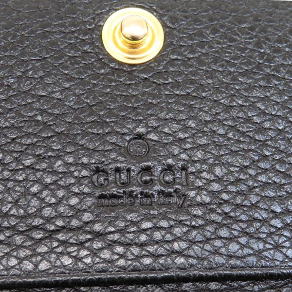 55427006 8 Gucci Zumi Bifold Wallet Chain Coin Purse Leather