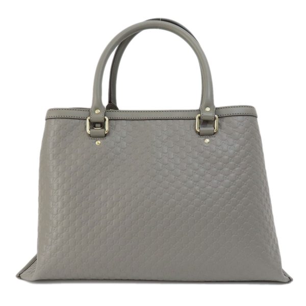 55514354 2 Gucci Microsima GG Outlet 2way Tote Bag Leather Gray