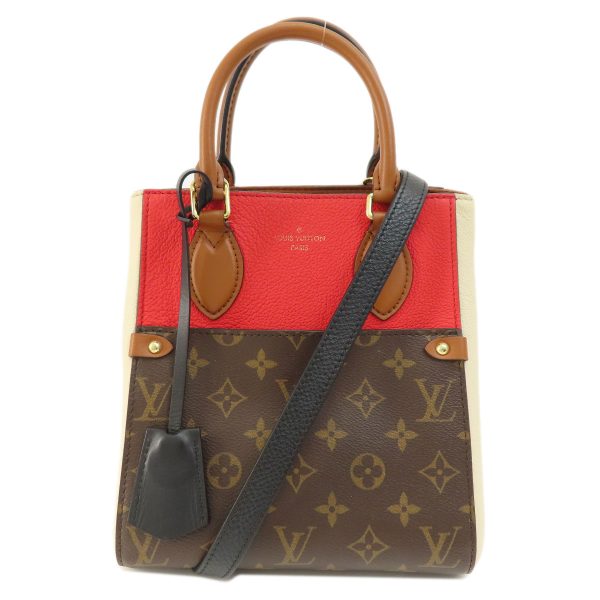 55705014 1 Louis Vuitton Fold Tote PM Handbag Monogram Canvas