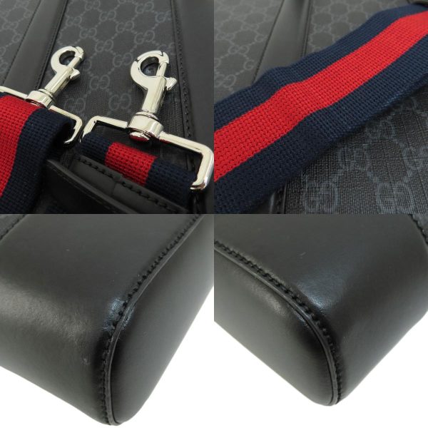 55708003 18 combine Gucci GG Webline Shoulder Bag Black