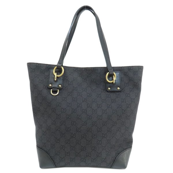 55708050 1 Gucci GG Outlet Tote Bag Canvas Black