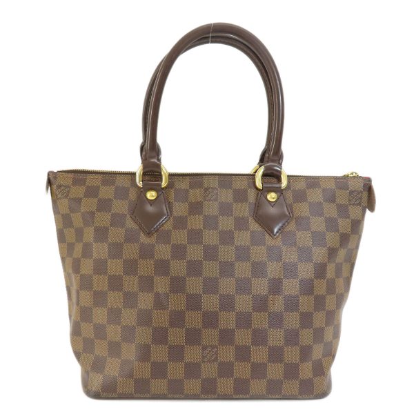 55714015 2 Louis Vuitton Saleya PM Damier Ebene Tote Bag Canvas