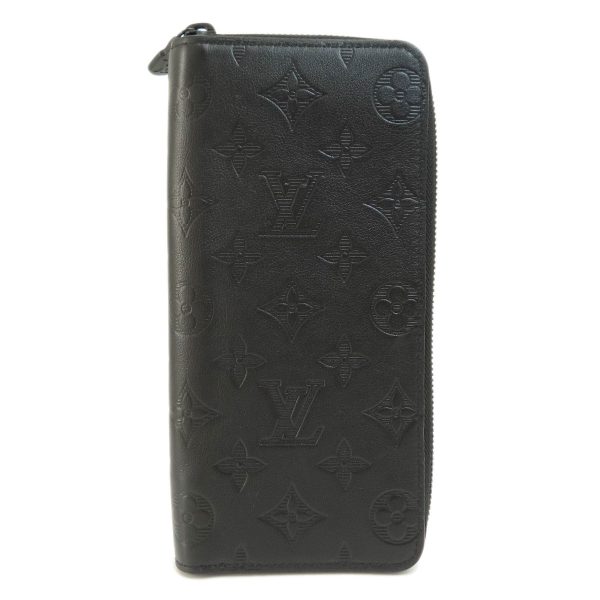 55714208 1 Louis Vuitton Zippy Vertical Monogram Shadow Long Wallet Coin Purse