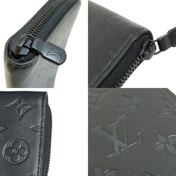 55714208 9 combine Louis Vuitton Zippy Vertical Monogram Shadow Long Wallet Coin Purse