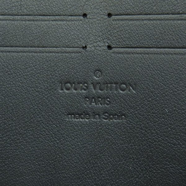 55714242 6 Louis Vuitton Zippy Aerogram Noir Long Wallet Leather